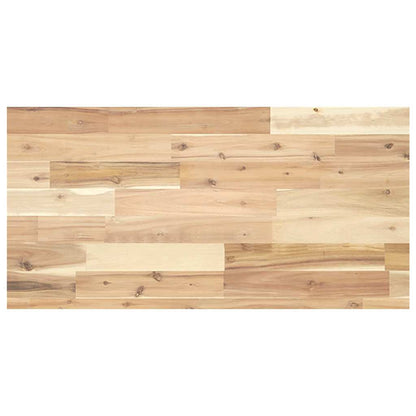 vidaXL Schweberegale 4 Stk. 80x40x4 cm Massivholz Akazie Unbehandelt