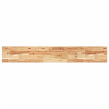 vidaXL Schweberegal 160x20x2 cm Massivholz Akazie Ölbehandelt