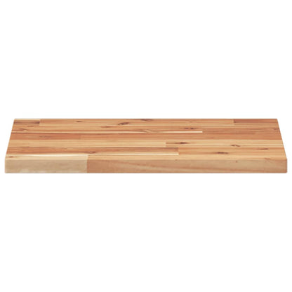 vidaXL Schweberegal 40x30x2 cm Massivholz Akazie Ölbehandelt