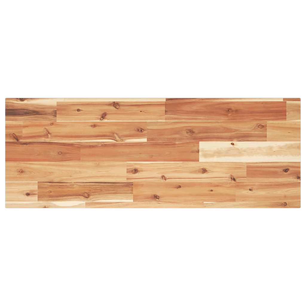 vidaXL Schweberegale 3 Stk. 100x30x2 cm Massivholz Akazie Ölbehandelt