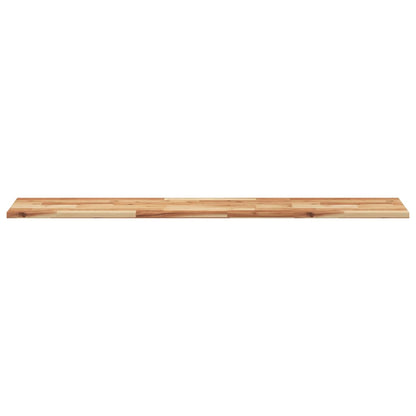 vidaXL Schweberegal 120x30x2 cm Massivholz Akazie Ölbehandelt