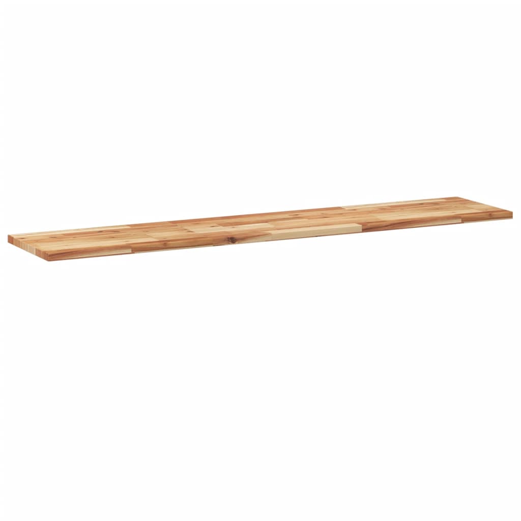 vidaXL Schweberegale 2 Stk. 120x30x2 cm Massivholz Akazie Ölbehandelt