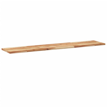 vidaXL Schweberegale 2 Stk. 120x30x2 cm Massivholz Akazie Ölbehandelt