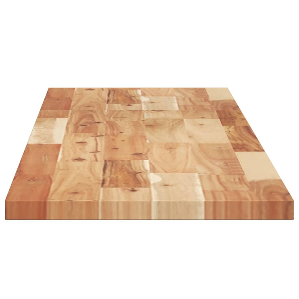 vidaXL Schweberegale 2 Stk. 120x30x2 cm Massivholz Akazie Ölbehandelt