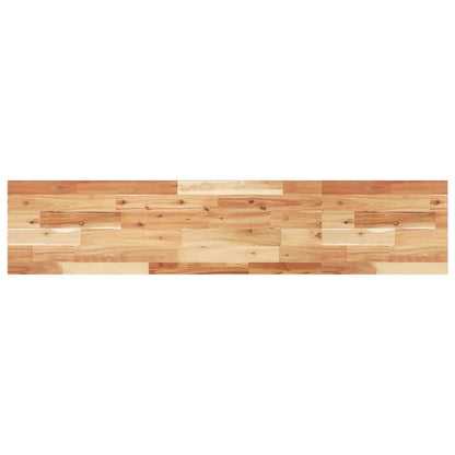 vidaXL Schweberegale 3 Stk. 120x30x2 cm Massivholz Akazie Ölbehandelt