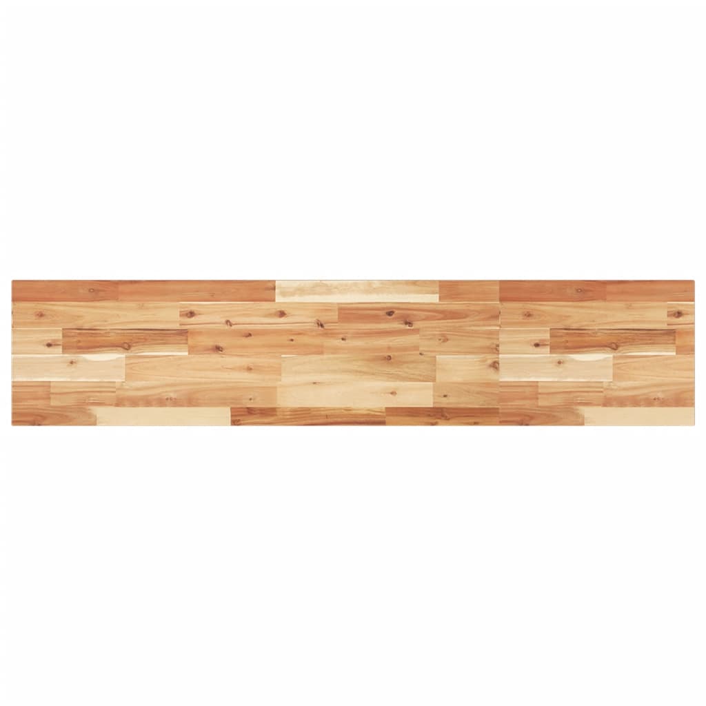 vidaXL Schweberegale 4 Stk. 120x30x2 cm Massivholz Akazie Ölbehandelt