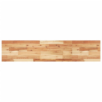 vidaXL Schweberegale 4 Stk. 120x30x2 cm Massivholz Akazie Ölbehandelt