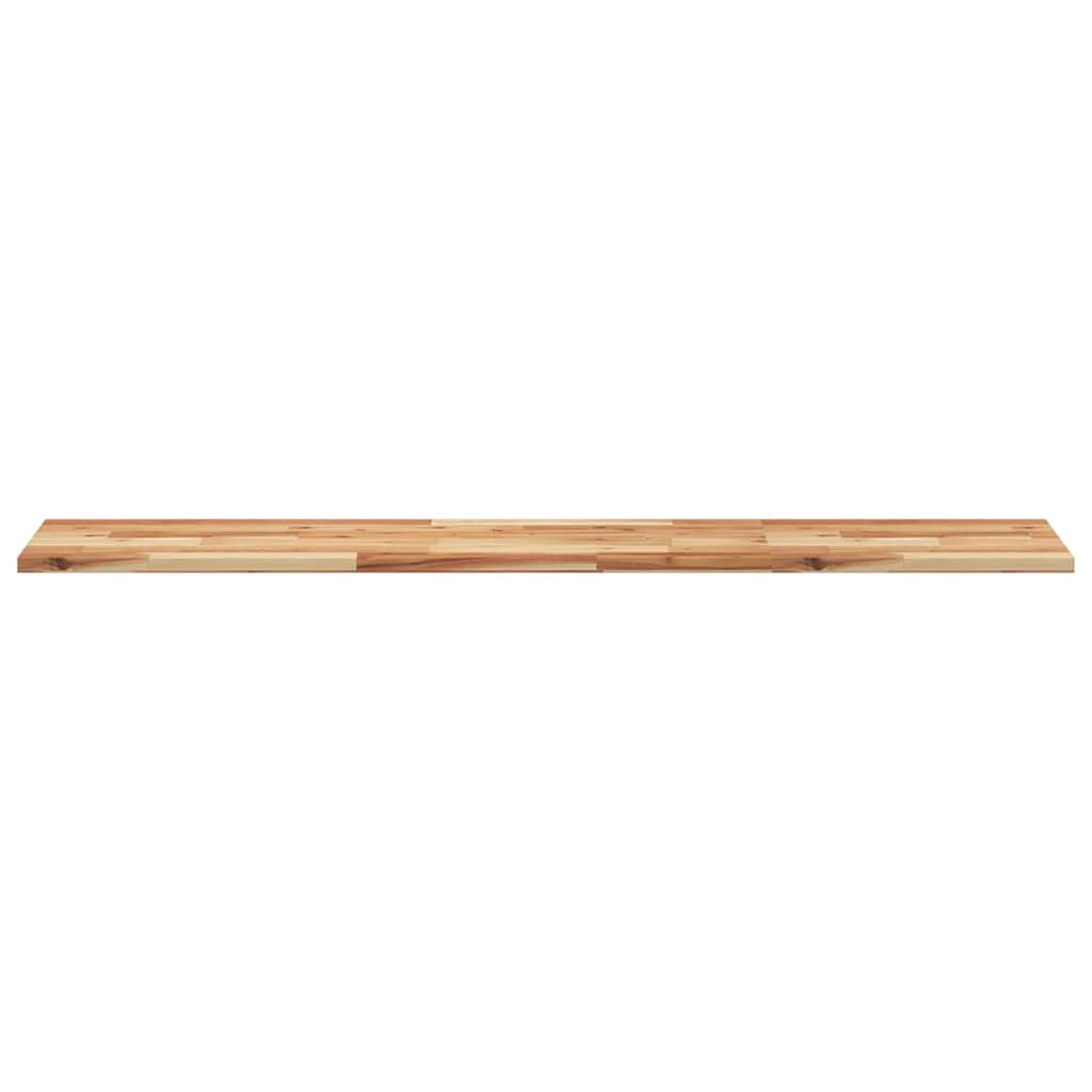 vidaXL Schweberegale 2 Stk. 140x30x2 cm Massivholz Akazie Ölbehandelt
