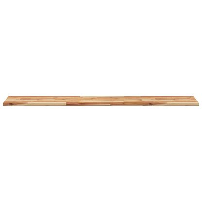 vidaXL Schweberegale 2 Stk. 140x30x2 cm Massivholz Akazie Ölbehandelt