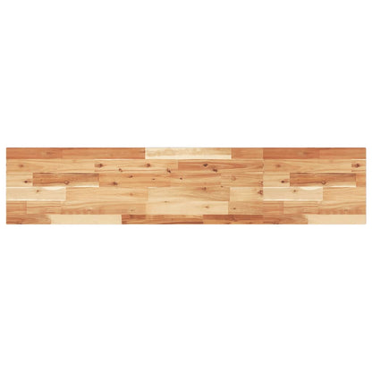 vidaXL Schweberegale 2 Stk. 140x30x2 cm Massivholz Akazie Ölbehandelt
