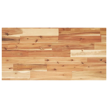vidaXL Schweberegal 80x40x2 cm Ölbeschichtung Massivholz Akazie