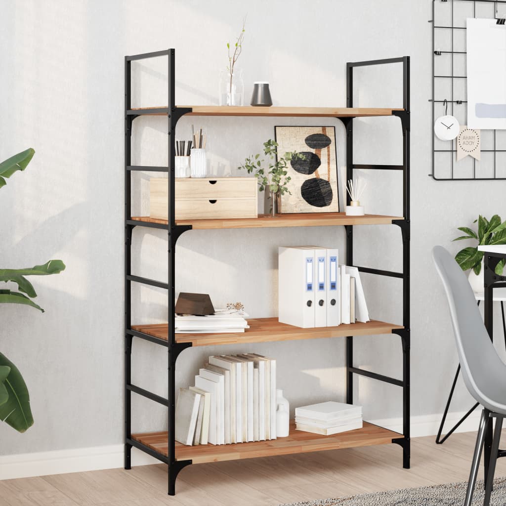 vidaXL Schweberegale 2 Stk. 100x40x2 cm Massivholz Akazie Ölbehandelt