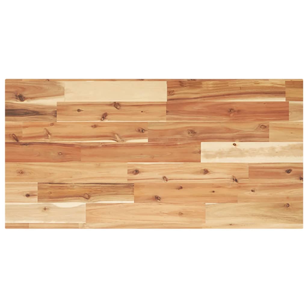 vidaXL Schweberegale 3 Stk. 100x40x2 cm Massivholz Akazie Ölbehandelt