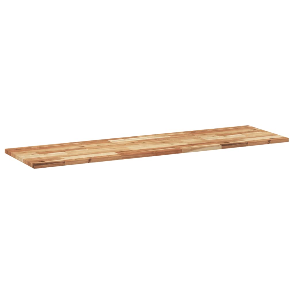 vidaXL Schweberegale 4 Stk. 120x40x2 cm Massivholz Akazie Ölbehandelt
