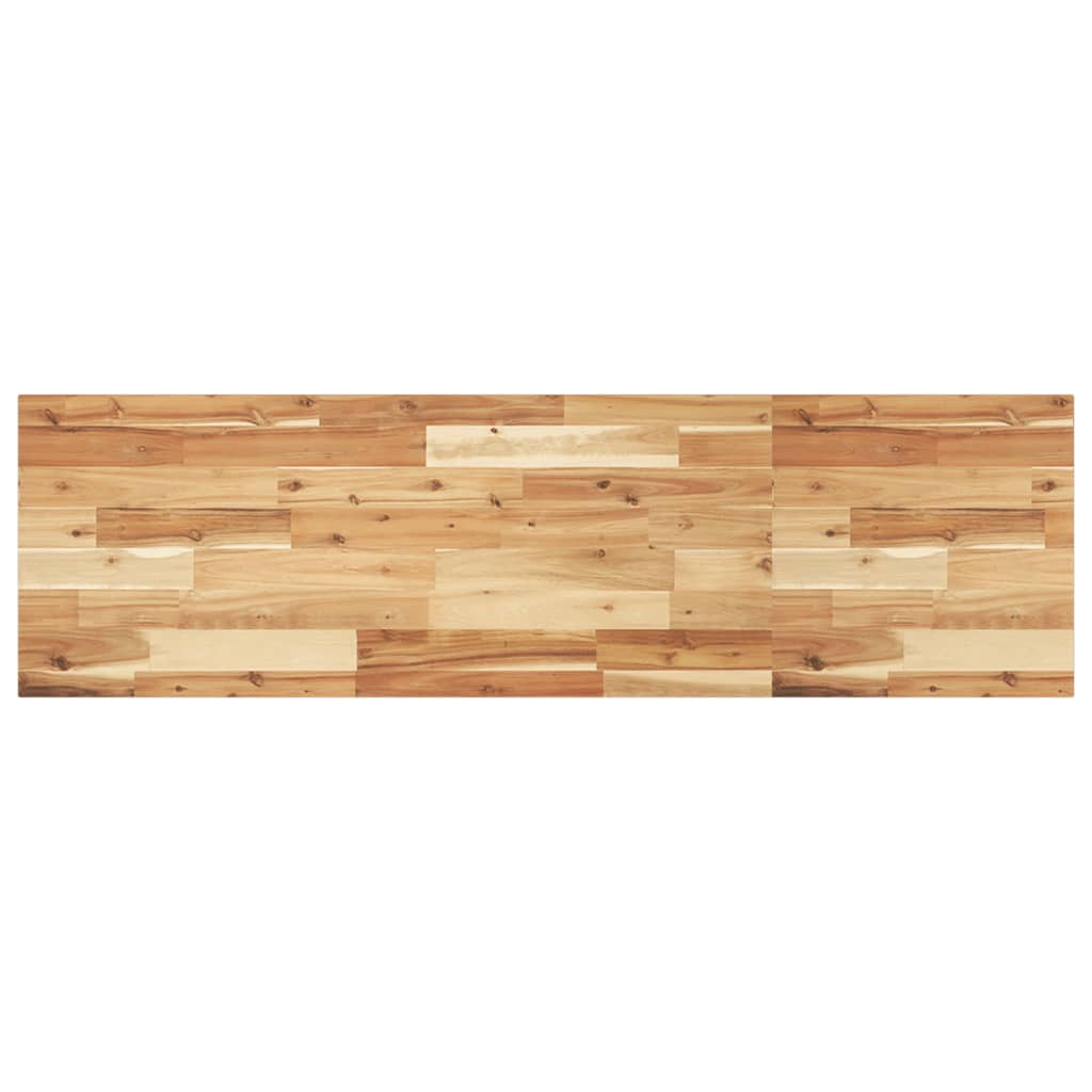 vidaXL Schweberegale 4 Stk. 120x40x2 cm Massivholz Akazie Ölbehandelt