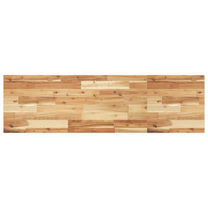 vidaXL Schweberegale 4 Stk. 120x40x2 cm Massivholz Akazie Ölbehandelt