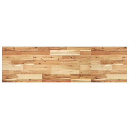 vidaXL Schweberegal 140x40x2 cm Massivholz Akazie Ölbehandelt