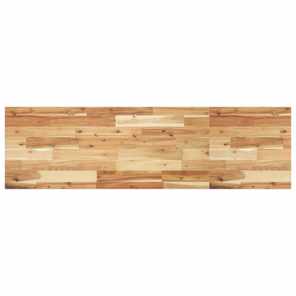 vidaXL Schweberegale 4 Stk. 140x40x2 cm Massivholz Akazie Ölbehandelt