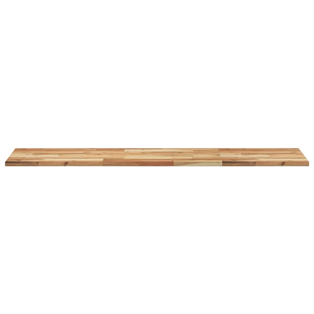 vidaXL Étagères flottantes 2 pcs 160x40x2 cm Bois d'acacia massif Traité à l'huile