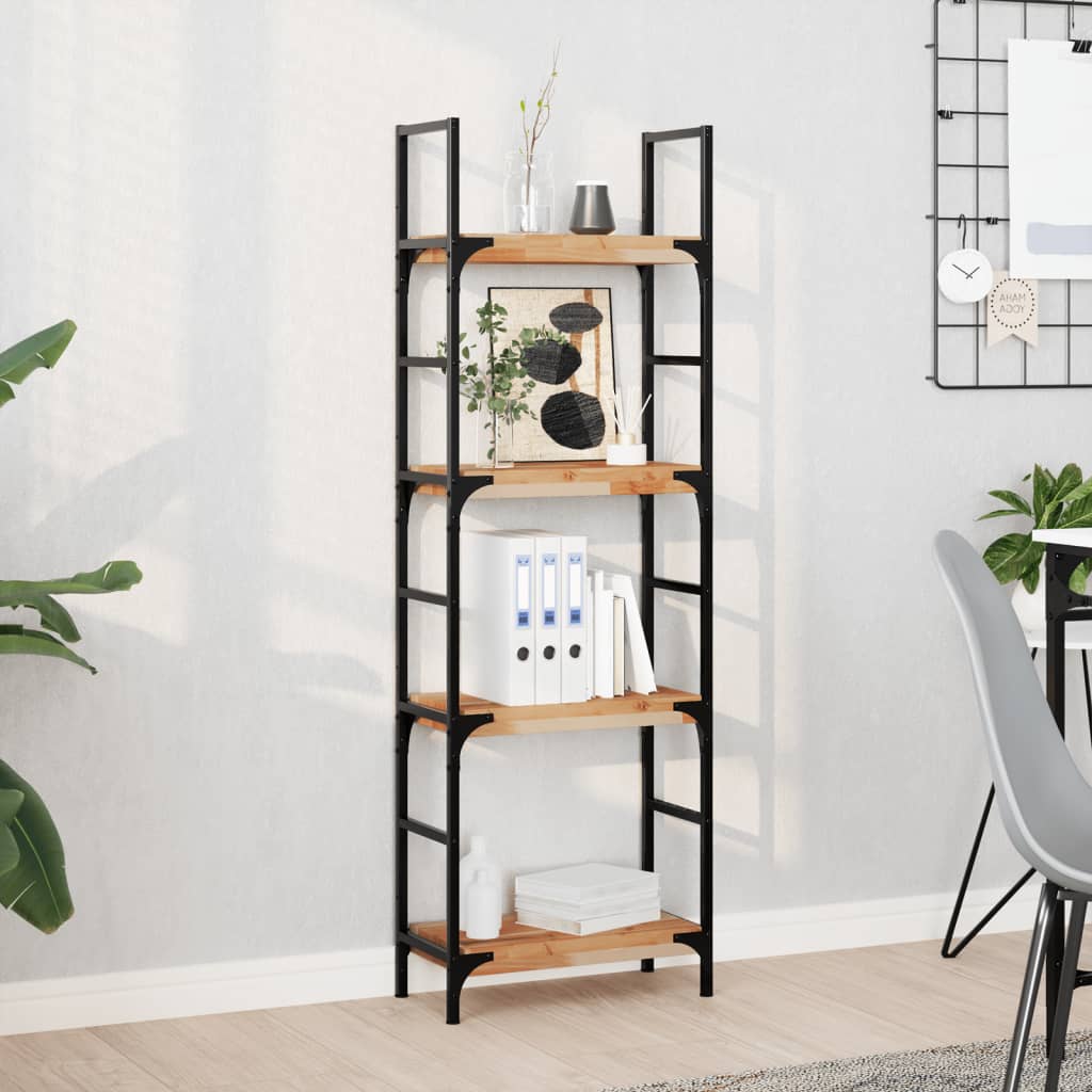 vidaXL Schweberegale 3 Stk. 60x20x4 cm Massivholz Akazie Ölbehandelt