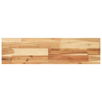 vidaXL Schweberegal 80x20x4 cm Massivholz Akazie Ölbehandelt