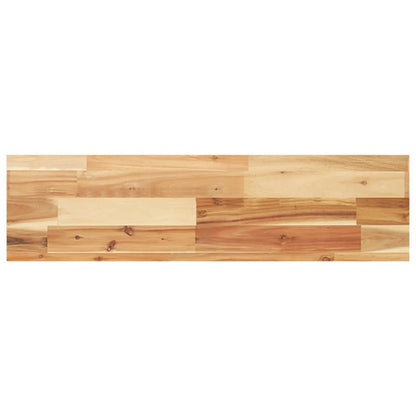 vidaXL Schweberegale 4 Stk. 80x20x4 cm Massivholz Akazie Ölbehandelt
