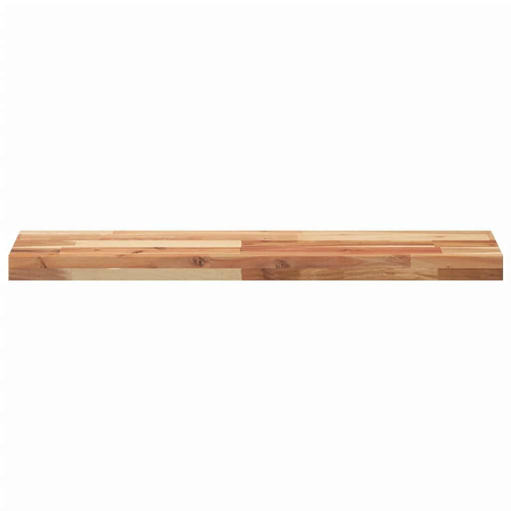 vidaXL Schweberegal 100x20x4 cm Massivholz Akazie Ölbehandelt