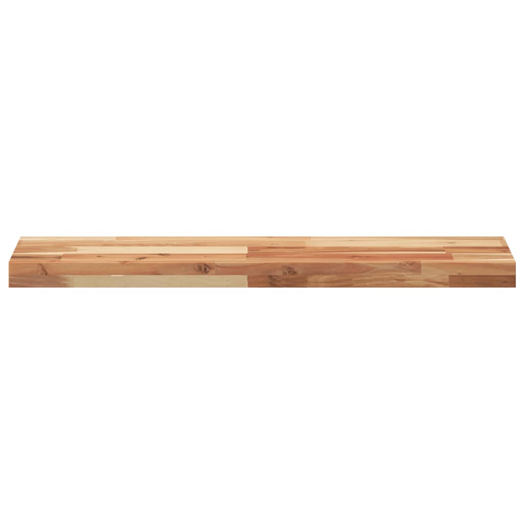 vidaXL Étagères murales flottantes 3 pcs 100x20x4 cm Bois d'acacia massif traité à l'huile