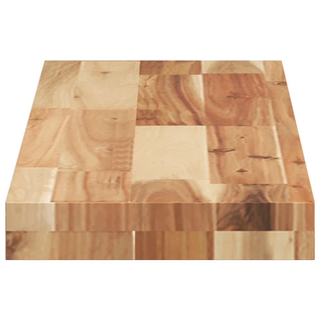vidaXL Étagères murales flottantes 3 pcs 100x20x4 cm Bois d'acacia massif traité à l'huile