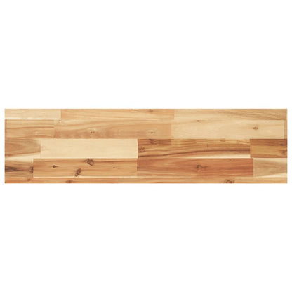 vidaXL Étagères murales flottantes 4 pcs 100x20x4 cm Bois d'acacia massif traité à l'huile