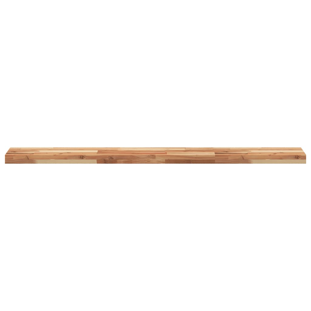 vidaXL Schweberegal 120x20x4 cm Massivholz Akazie Ölbehandelt