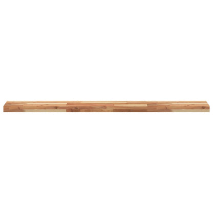 vidaXL Étagères murales flottantes 2 pcs 120x20x4 cm Bois d'acacia massif Traitement à l'huile