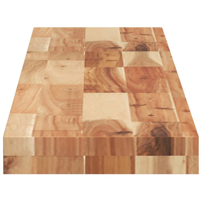 vidaXL Schweberegale 3 Stk. 120x20x4 cm Massivholz Akazie Ölbehandelt