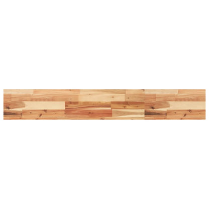 vidaXL Schweberegale 3 Stk. 120x20x4 cm Massivholz Akazie Ölbehandelt