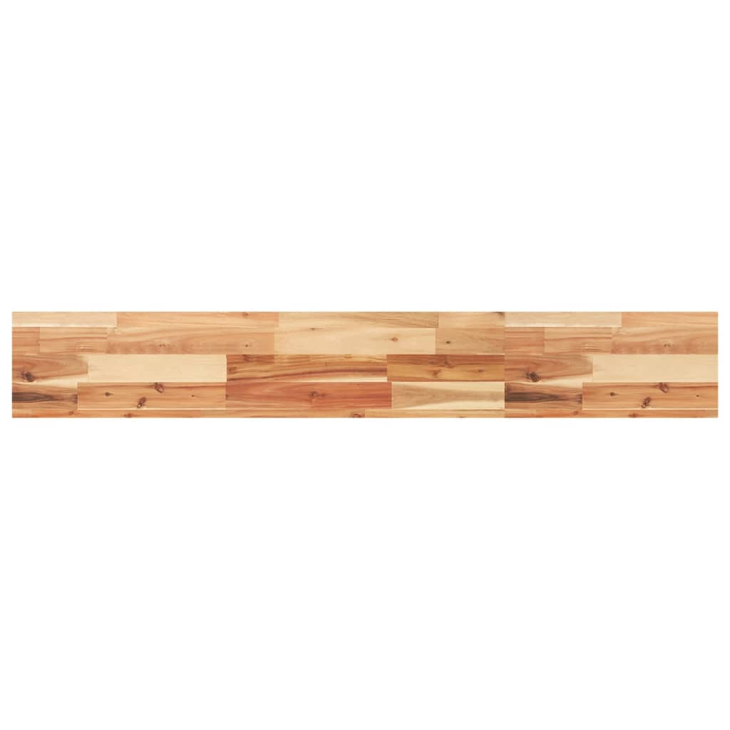 vidaXL Schweberegale 4 Stk. 120x20x4 cm Massivholz Akazie Ölbehandelt