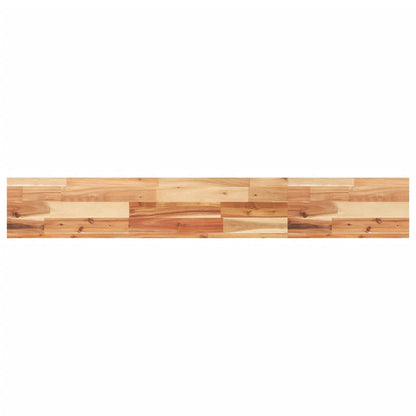 vidaXL Étagère murale 140x20x4 cm revêtement huilé bois d'acacia massif
