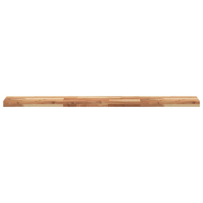 vidaXL Étagère murale 140x20x4 cm revêtement huilé bois d'acacia massif