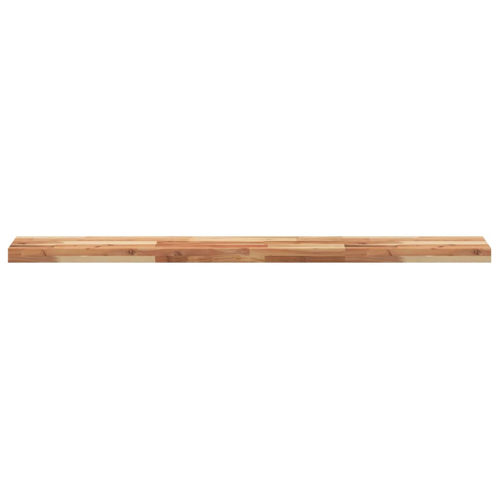 vidaXL Étagères murales 2 pcs 140x20x4 cm bois d'acacia massif traité à l'huile