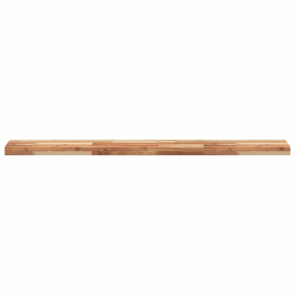 vidaXL Étagères murales 3 pcs 140x20x4 cm Bois d'acacia massif Traité à l'huile
