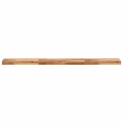 vidaXL Étagères murales 3 pcs 140x20x4 cm Bois d'acacia massif Traité à l'huile