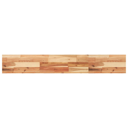 vidaXL Étagères murales 3 pcs 140x20x4 cm Bois d'acacia massif Traité à l'huile