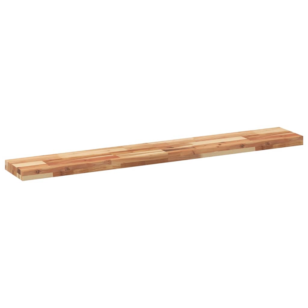 vidaXL Étagères murales 4 pcs 140x20x4 cm bois d'acacia massif traité à l'huile