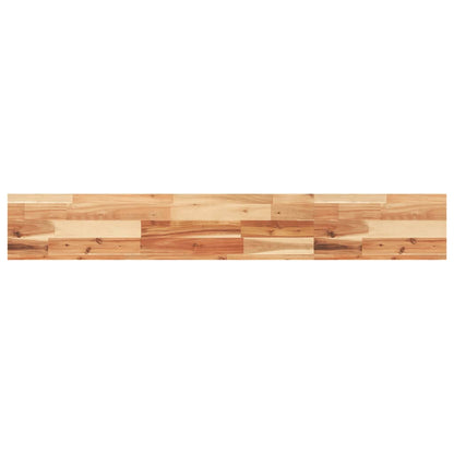 vidaXL Étagères murales 3 pcs 160x20x4 cm Bois d'acacia massif Traité à l'huile