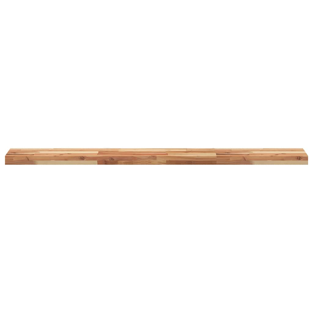 vidaXL Schweberegale 4 Stk. 160x20x4 cm Massivholz Akazie Ölbehandelt