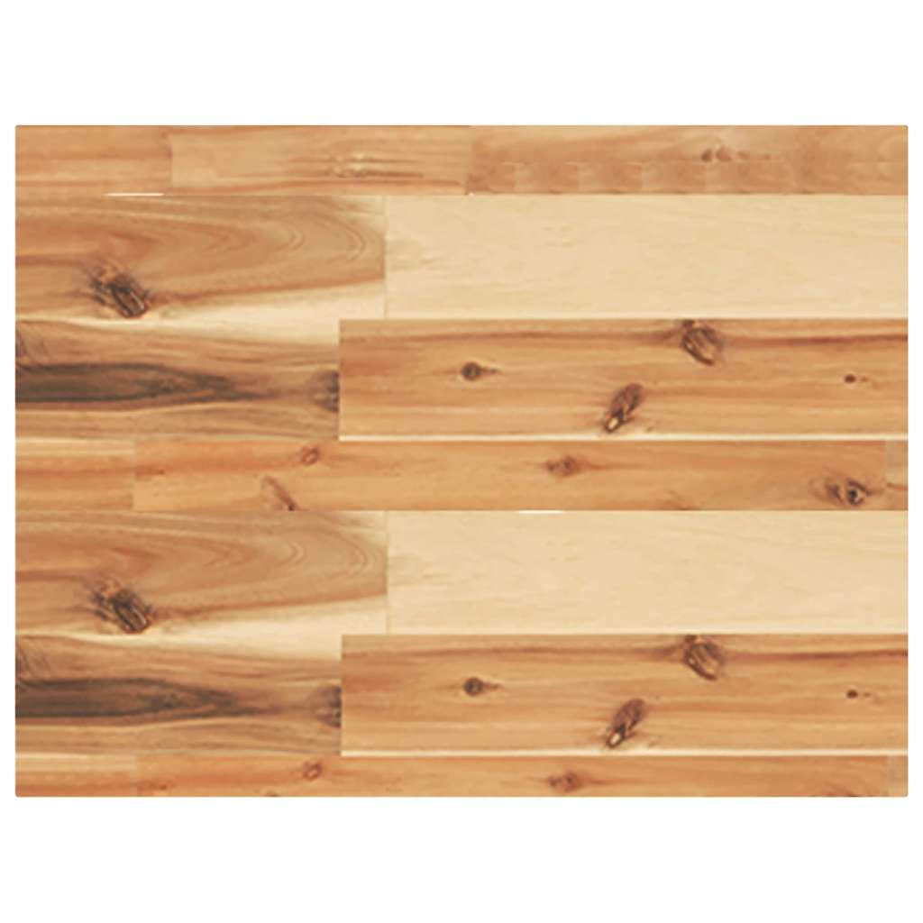 vidaXL Schweberegale 3 Stk. 40x30x4 cm Massivholz Akazie Ölbehandelt
