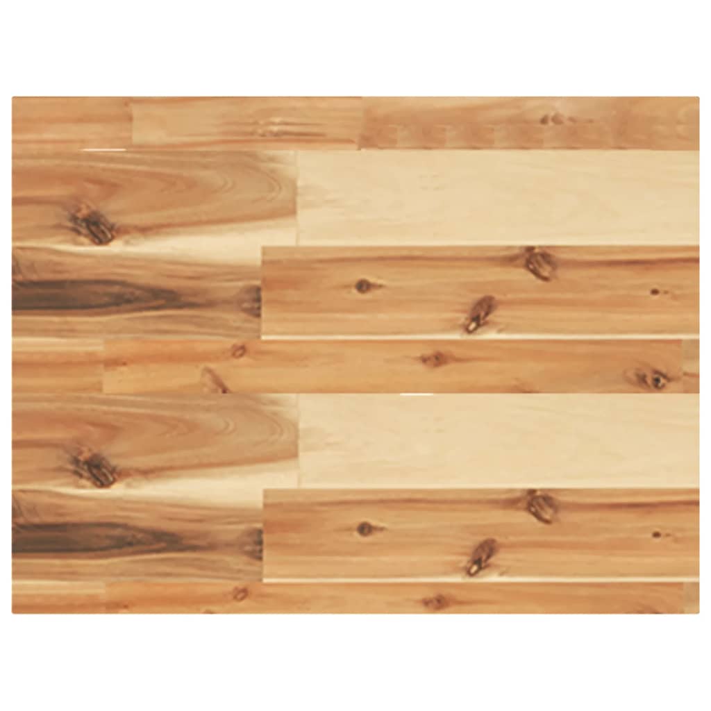 vidaXL Étagères flottantes 2 pcs 60x30x4 cm Bois d'acacia massif Traité à l'huile