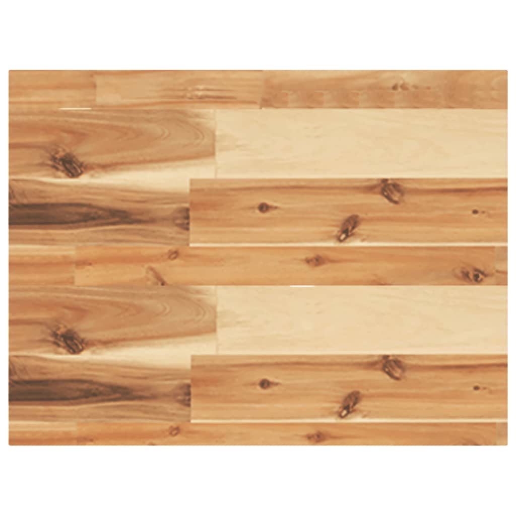 vidaXL Schweberegale 4 Stk. 60x30x4 cm Massivholz Akazie Ölbehandelt