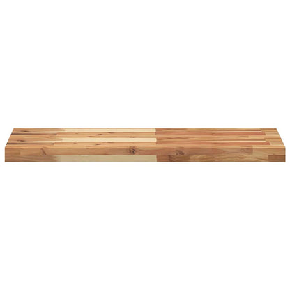 vidaXL Étagères murales 3 pcs 80x30x4 cm Bois d'acacia massif traité à l'huile