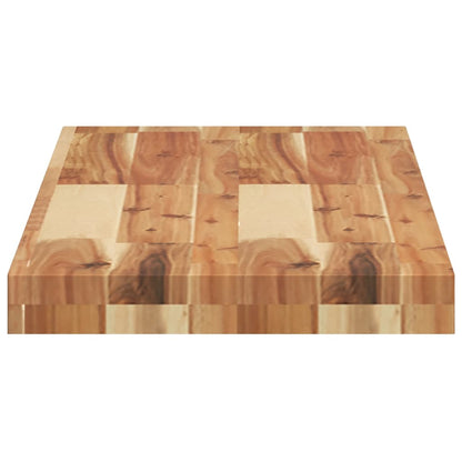 vidaXL Étagères murales 3 pcs 80x30x4 cm Bois d'acacia massif traité à l'huile
