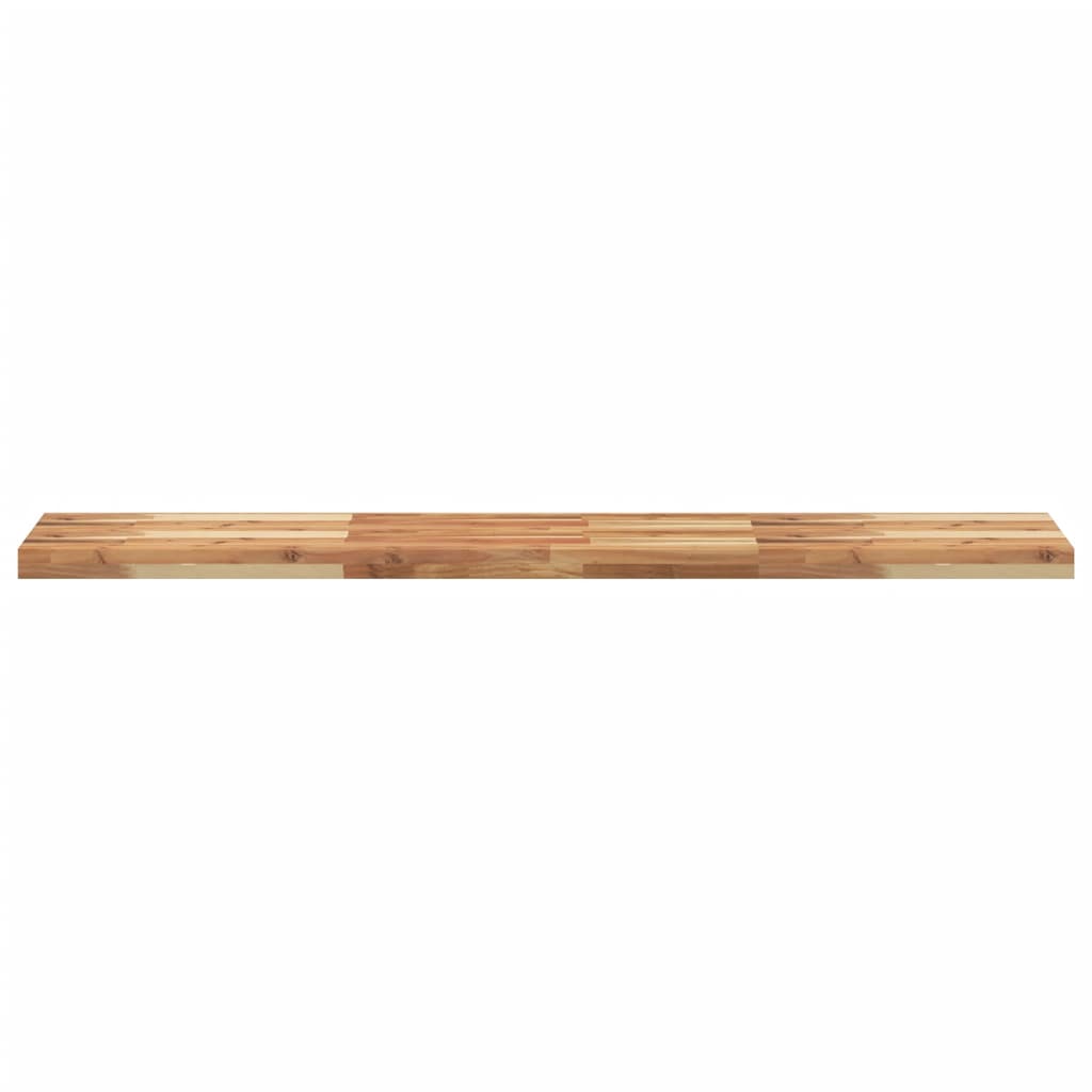vidaXL Étagère murale 160x30x4 cm Bois d'acacia massif Traité à l'huile